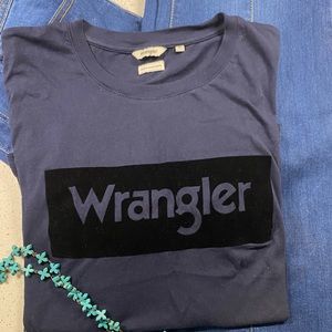 Wrangler Velvet Logo T-Shirt